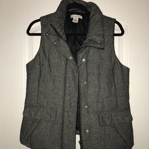 Charcoal grey vest
